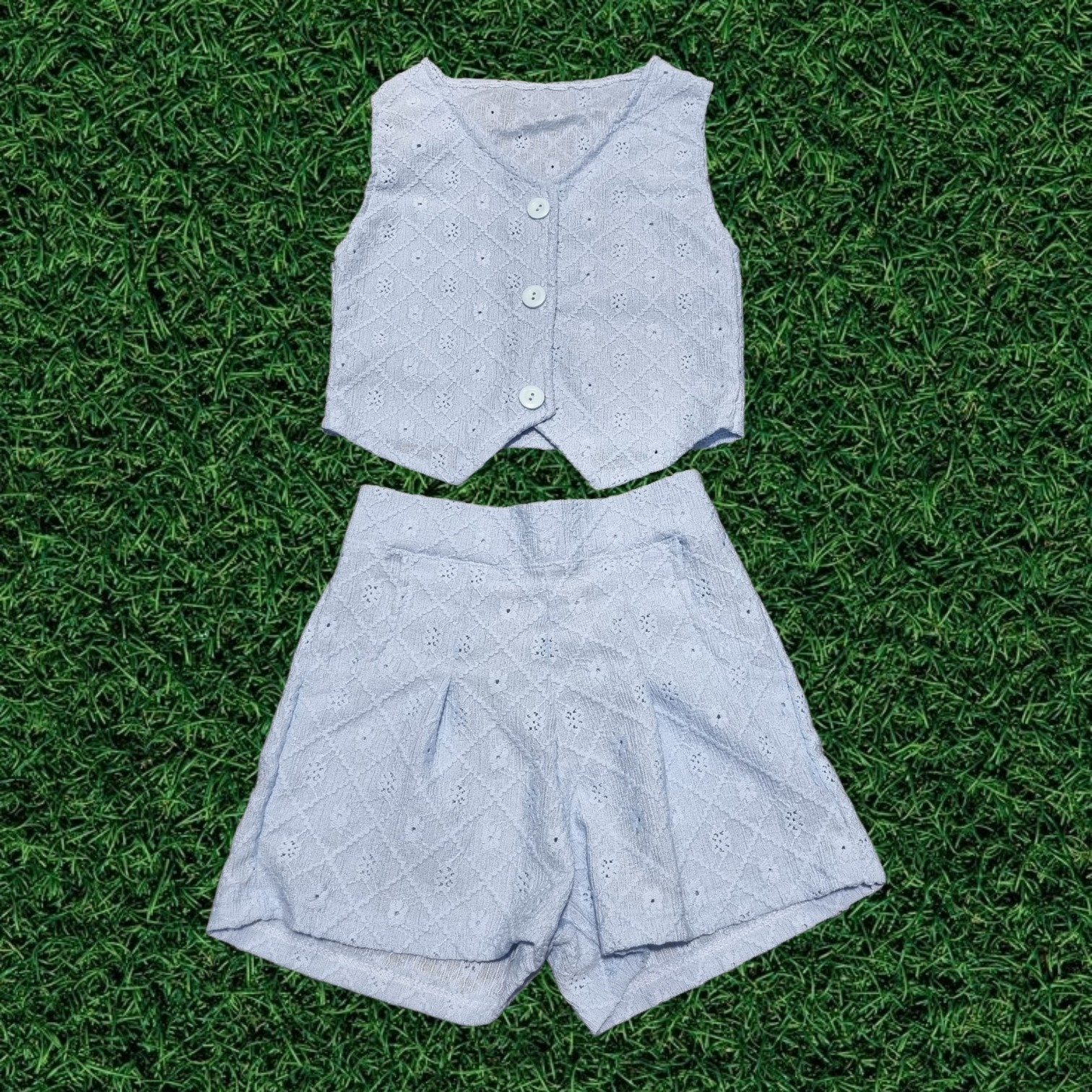 Conjuntos Short y Cheleco para Niñas. - Imagen 2