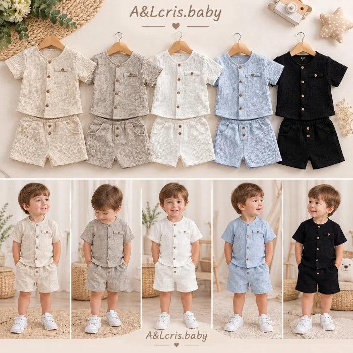 Conjunto Jasper de Bebé de Baby Cotton % Algodón