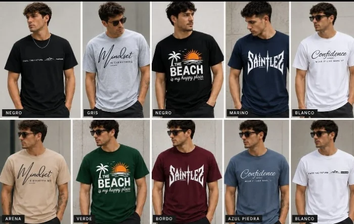 Remeras Basicas Estampadas