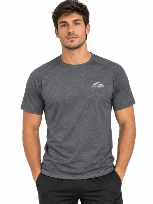 Remeras Jaspeadas Hombre
