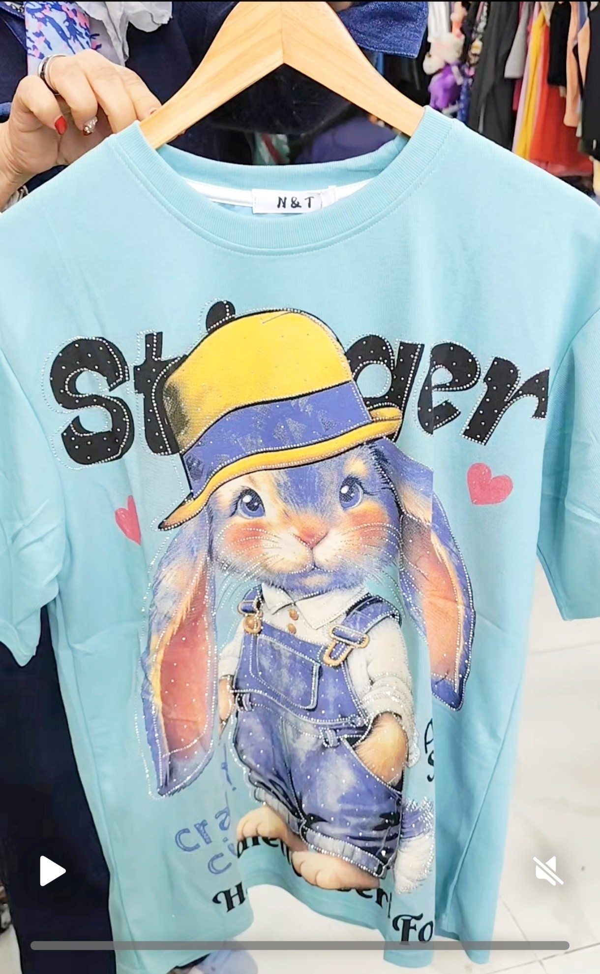 Remeron con Dibujos y Brillo de Adulto  Importado - Imagen 3