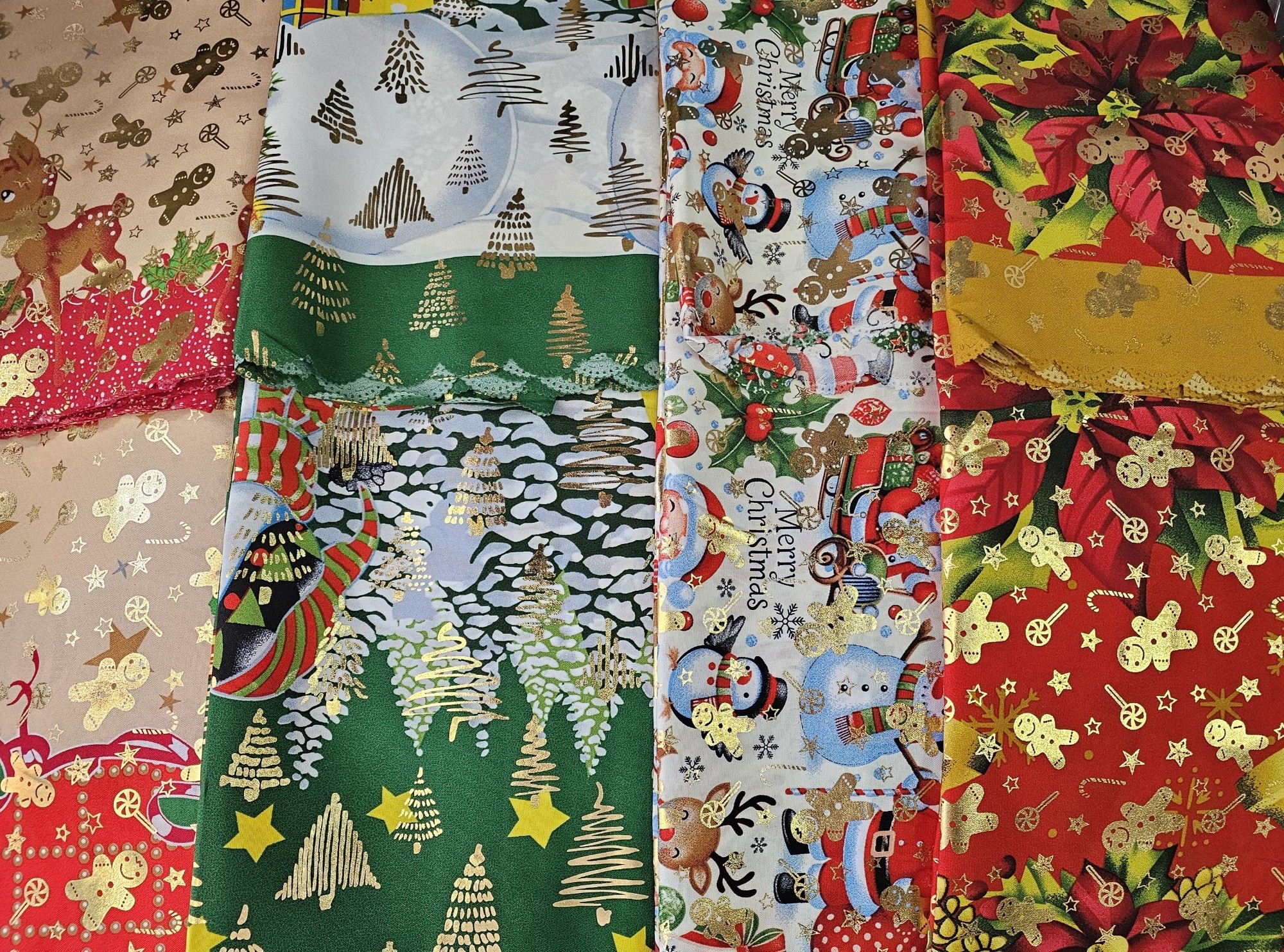 Mantel Navideño con Brillo - Imagen 2