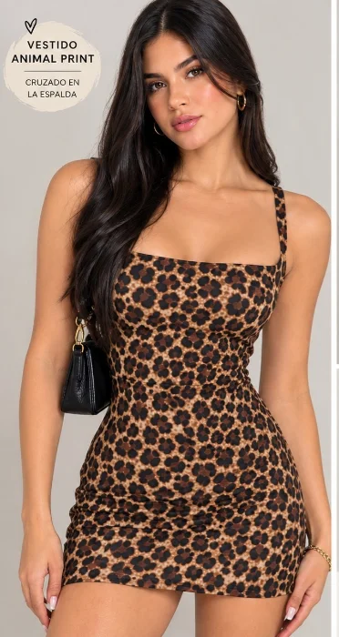Vestido Animal Print
