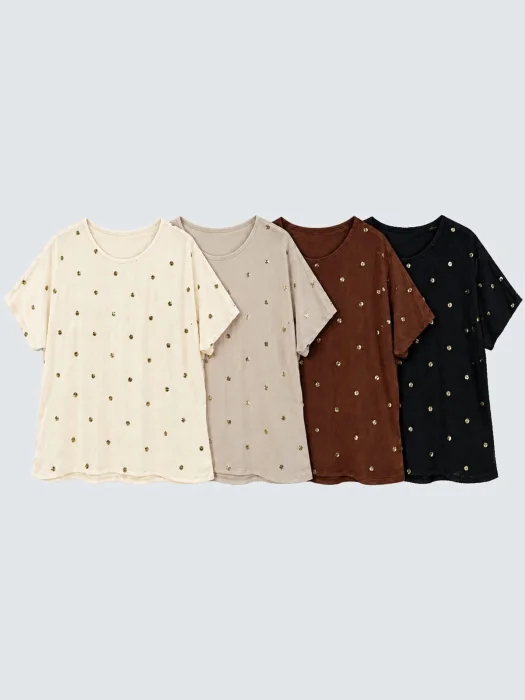 [1136] Blusa Bambla con Lentejuela