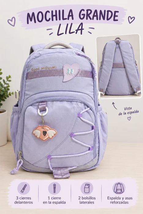 Mochila Grande Reforzada