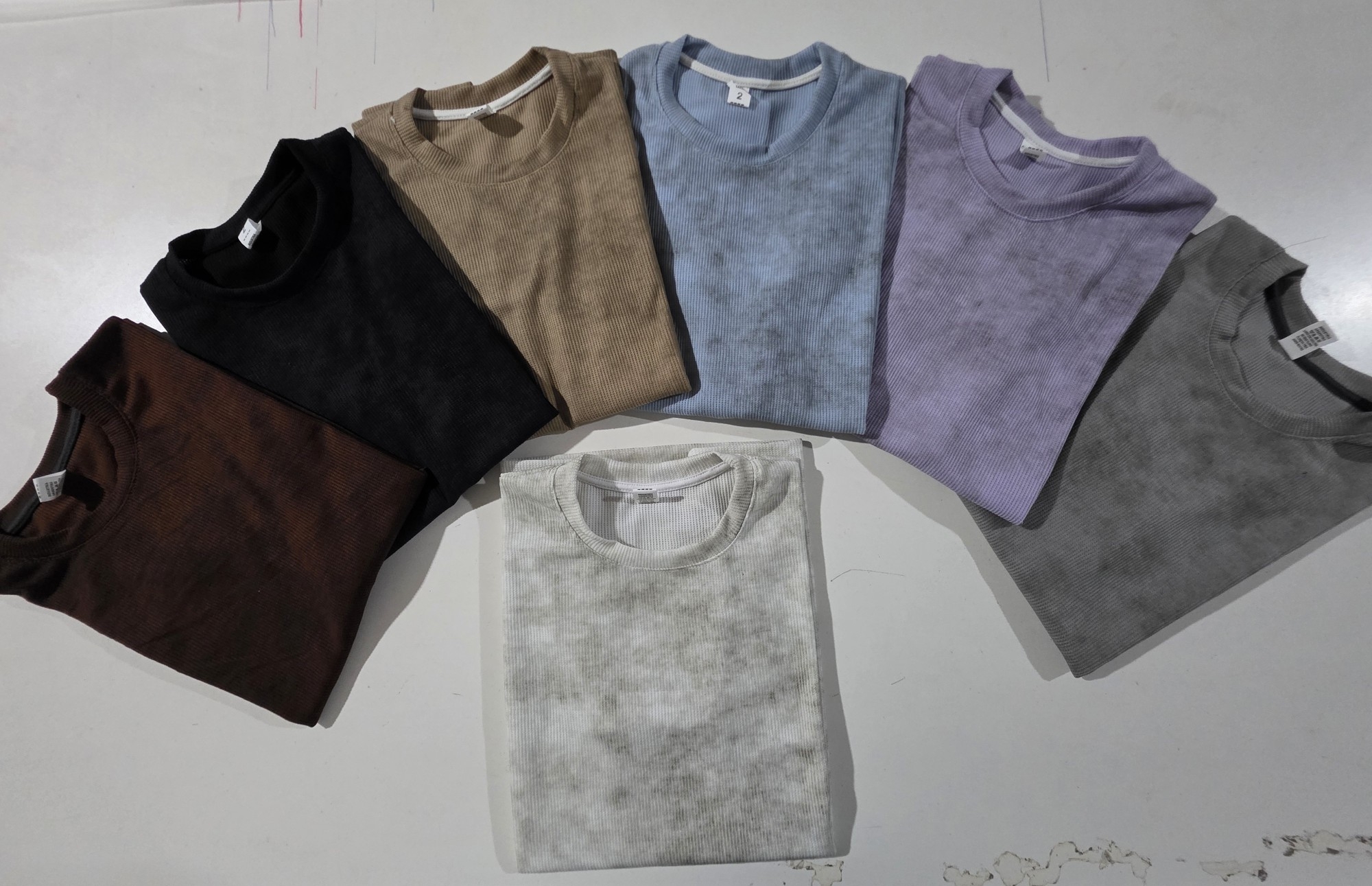Remeras Wafle Vintage - Imagen 2