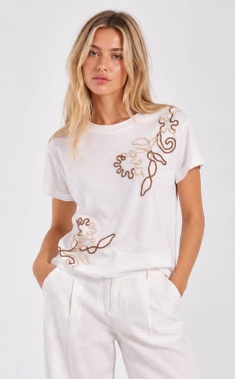 Remera Bordada Importado - Imagen 2