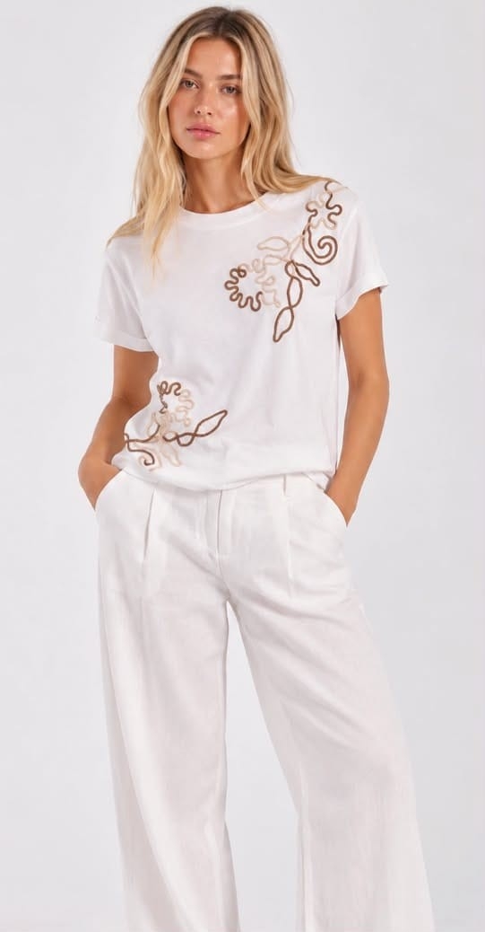 Remera Bordada Importado - Imagen 3