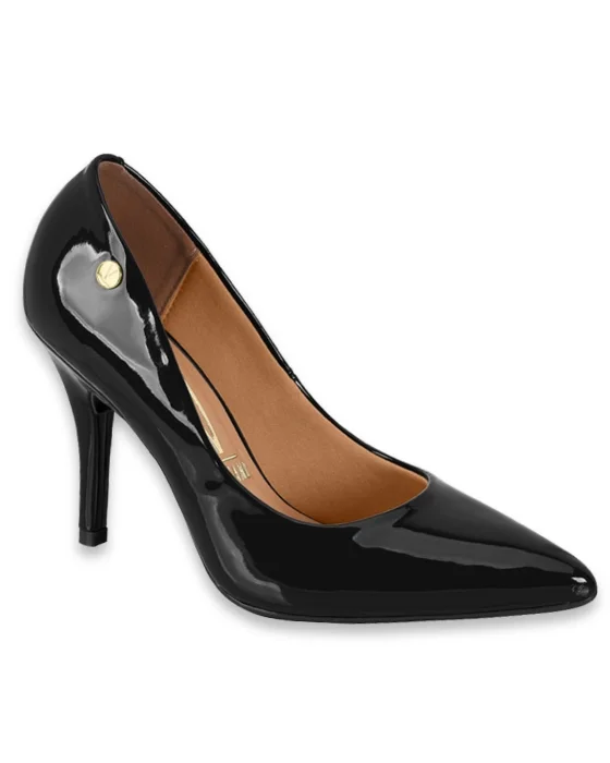 Stiletto Negro Charol Vizzano