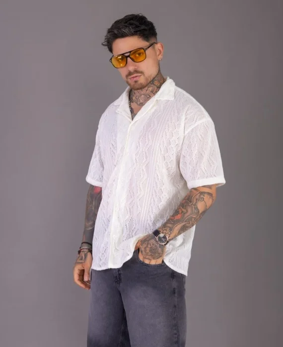 Camisas Crochet