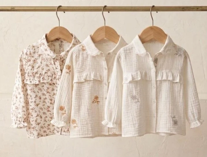 Camisa Coton 4a14 Village Nena - Imagen 1