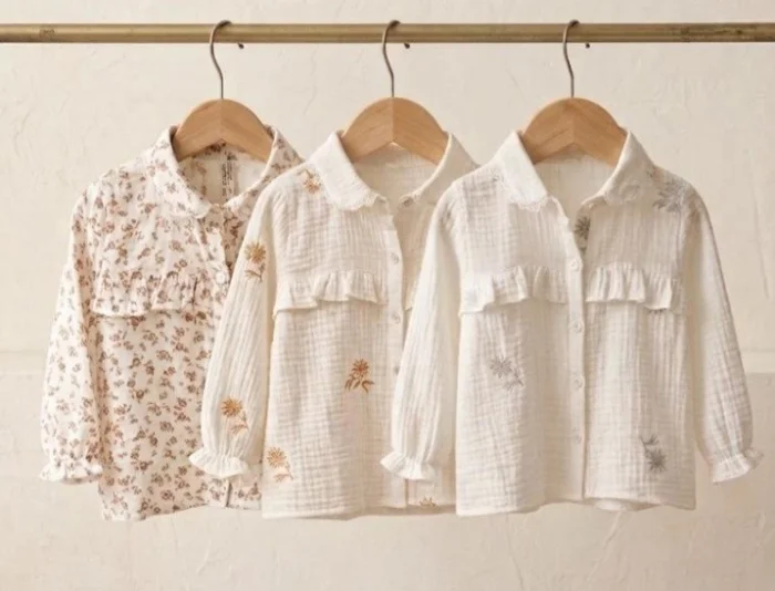 Camisa Coton 4a14 Village  Nena