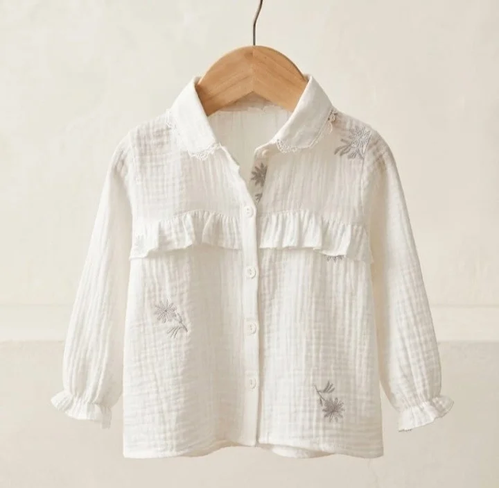 Camisa Coton 4a14 Village Nena - Imagen 2