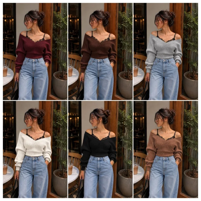 Reingreso! Sweater Bremer con Puntilla