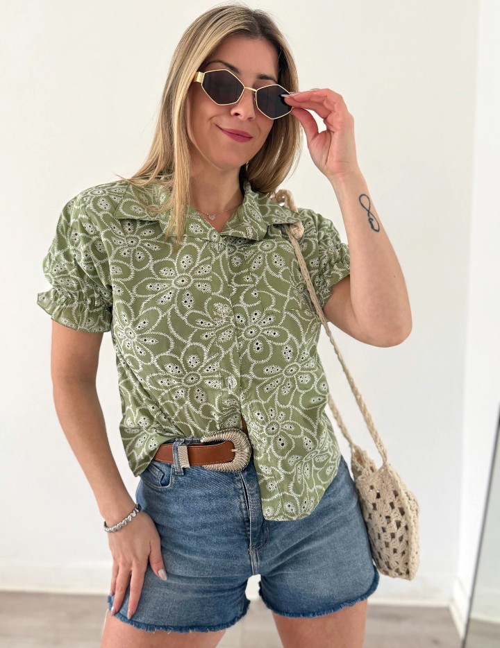 Camisa Flores - Imagen 3