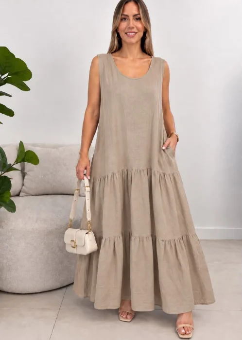 Maxi Vestido Lino