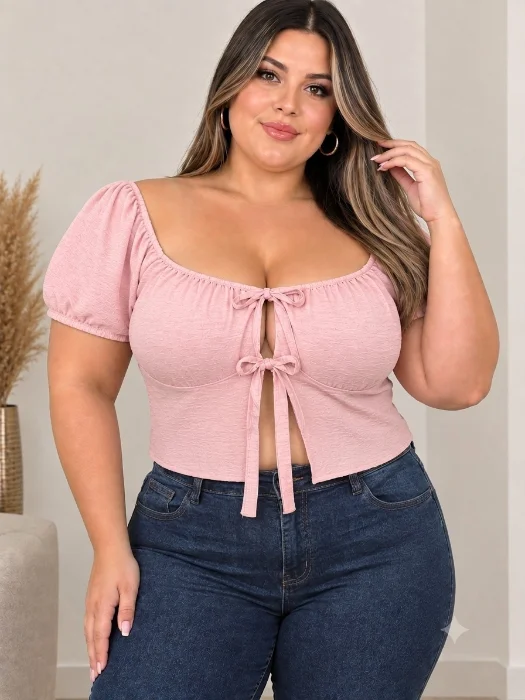 Blusa Moño Curvy