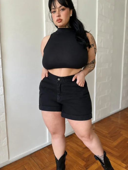 Short Mom Plussize  X Curva