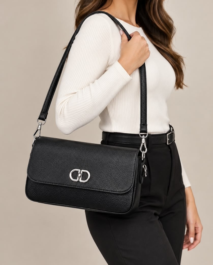 Cartera Rígida de Doble Correa - Imagen 2