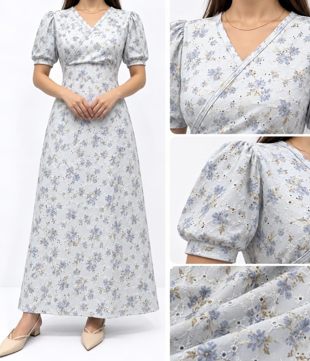 Vestido Broderie Dama - Imagen 2
