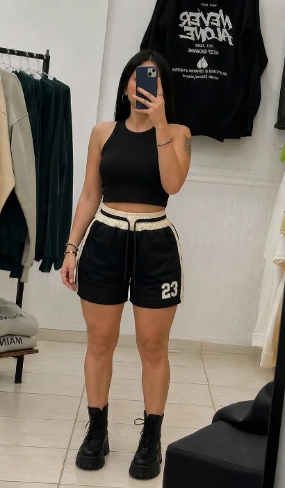 Short Bordado