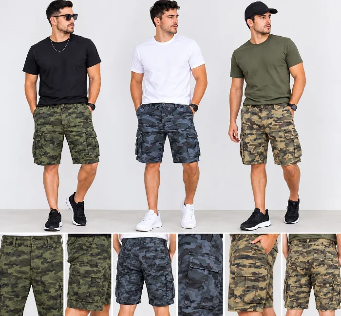 Bermudas Camufladas Yd Importadas