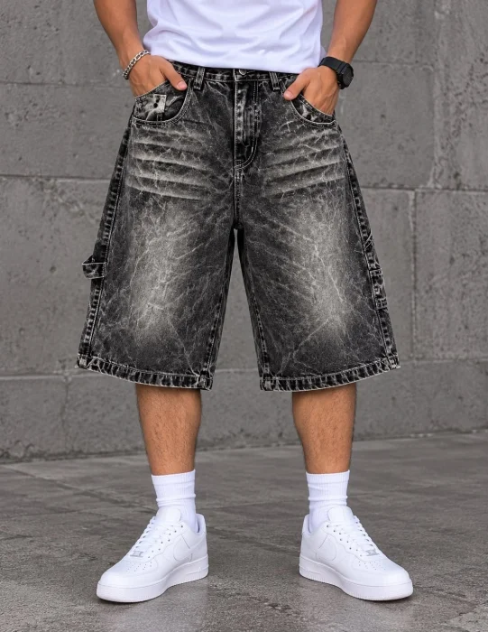 Gris Baggy Carpintero