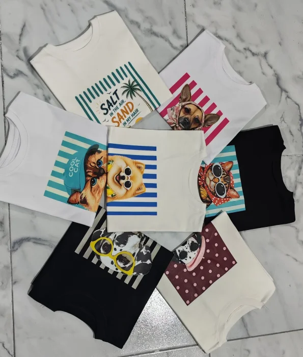 Remera 2 al 6 Algodón (semi Peinado )