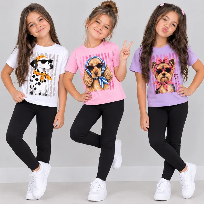 Conjunto de Calza Más Remera Perruna