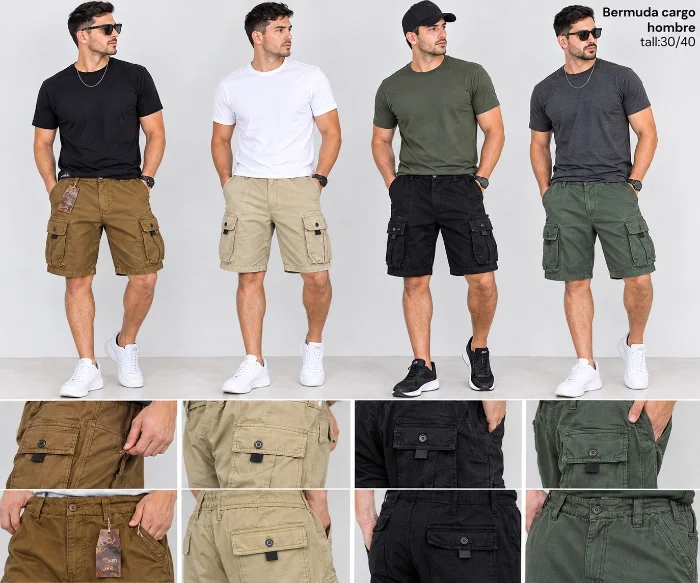 Bermudas Hombre Importadas Yd