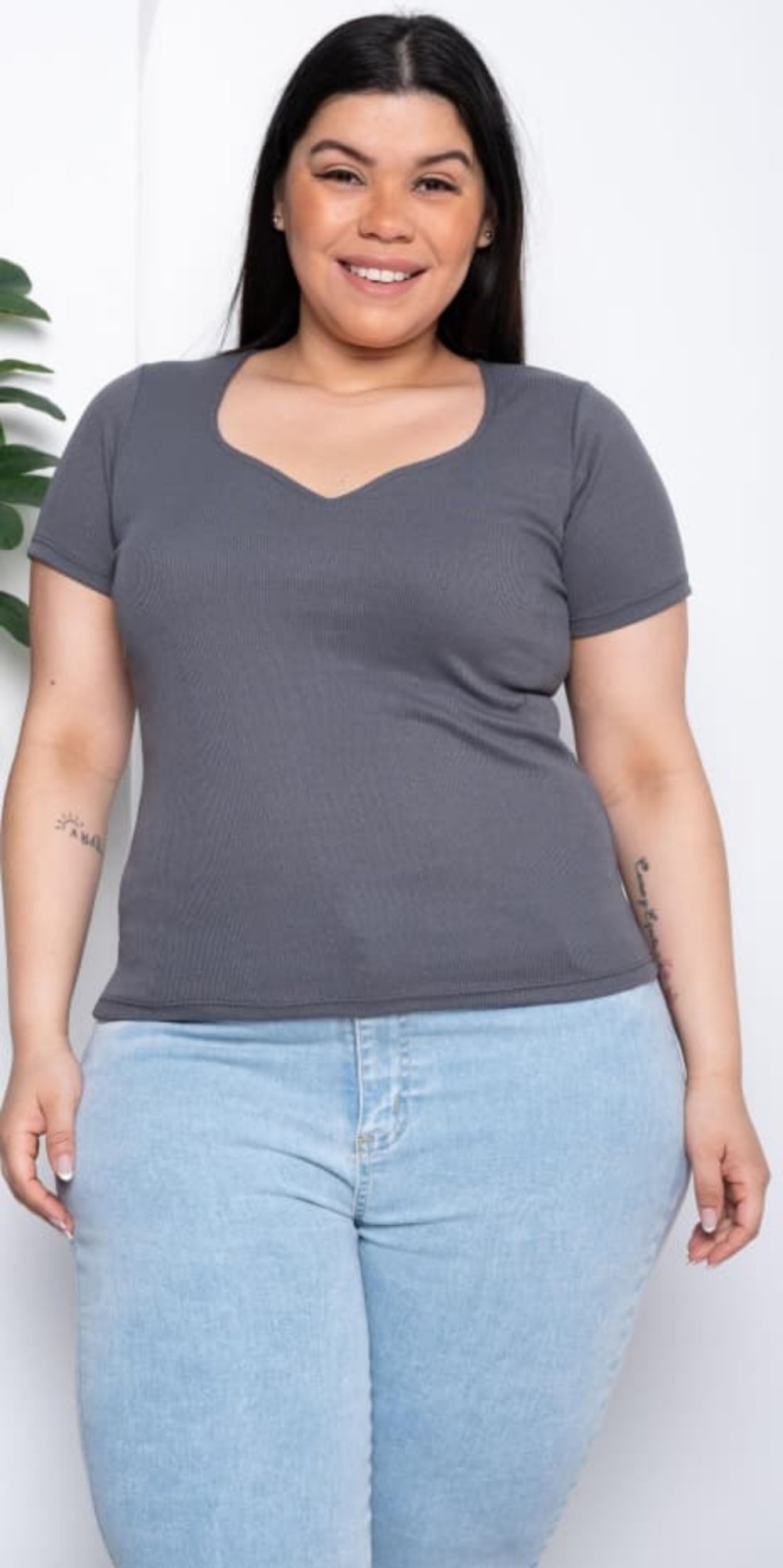 Remera Escote Corazón - Imagen 3