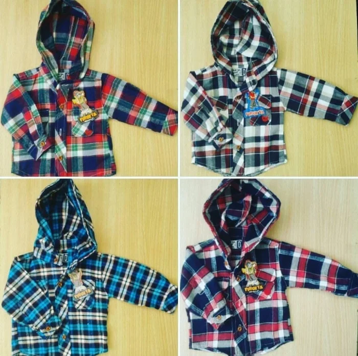 Camisa Capucha Leñadora
