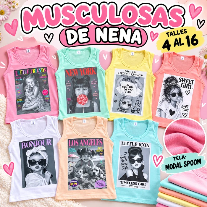 Musculosa de Nena