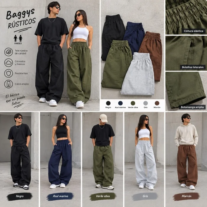 Baggy Rústico Unisex