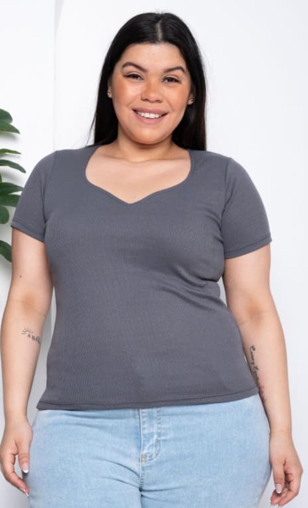 Remera Escote Corazón - Imagen 2