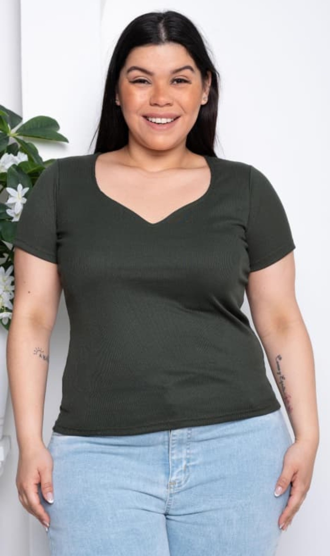 Remera Escote Corazón - Imagen 3