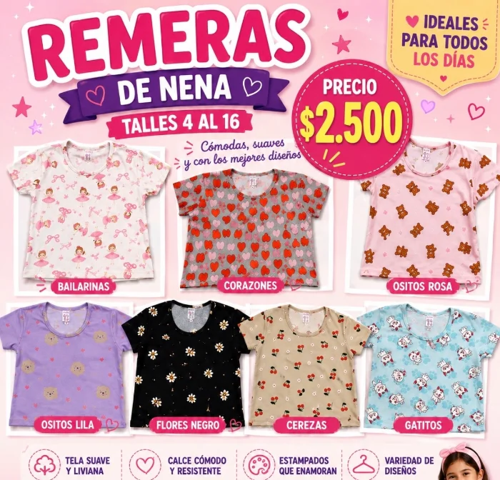 Remera de Nena