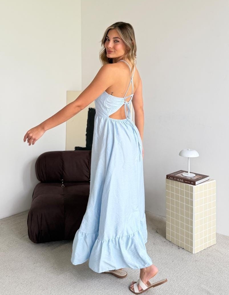 Vestido con Volado - Imagen 2