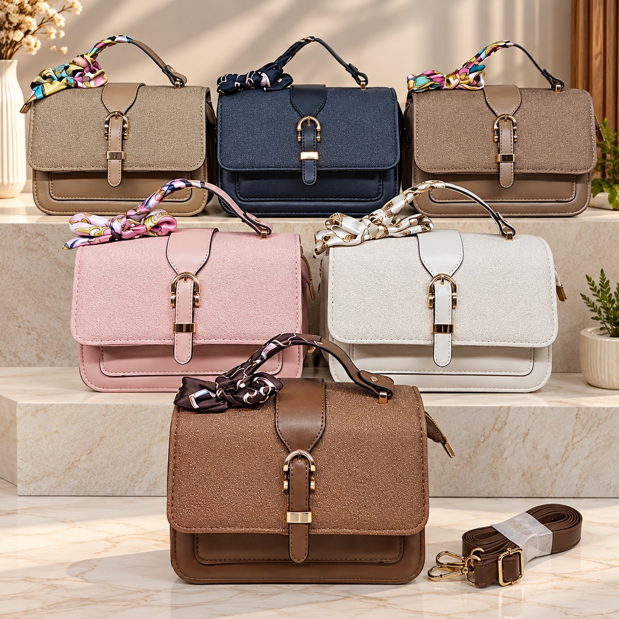Cartera Rígida  Hebilla con Accesorio - Imagen 4