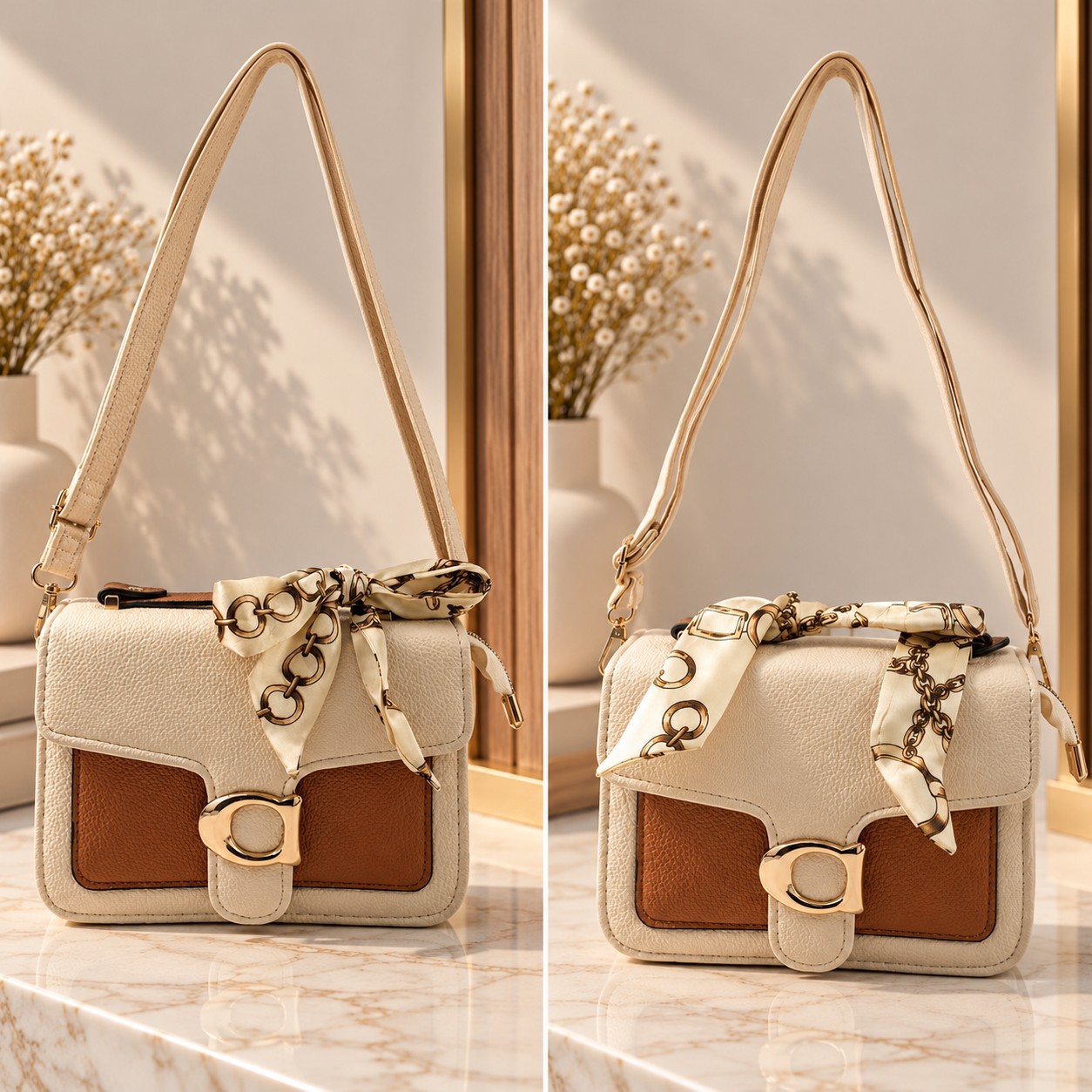 Cartera Rígida Combinada con Accesorio - Imagen 4