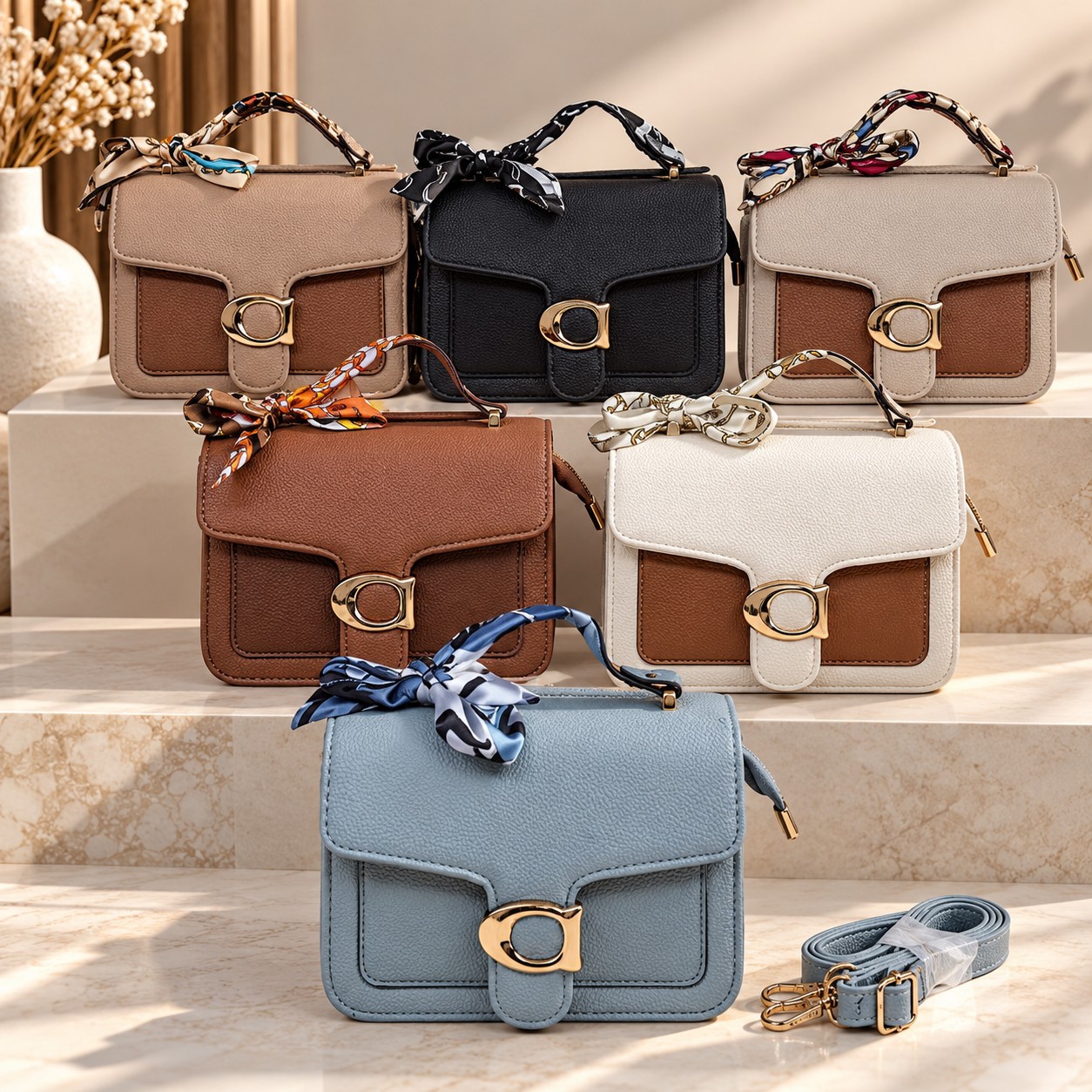 Cartera Rígida Combinada con Accesorio - Imagen 5