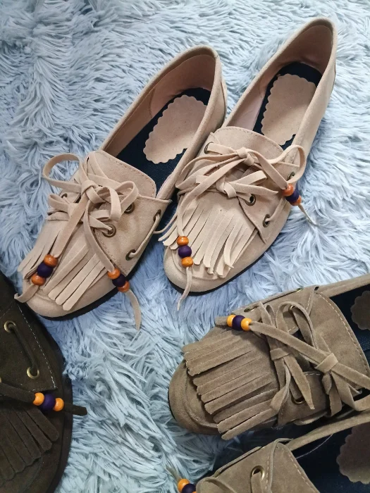 Mocasín con Flecos