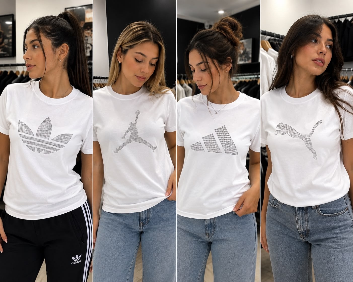 Remera  con Estrass - Imagen 2