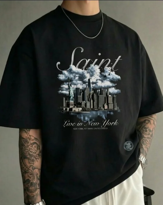 Remera Over Saint