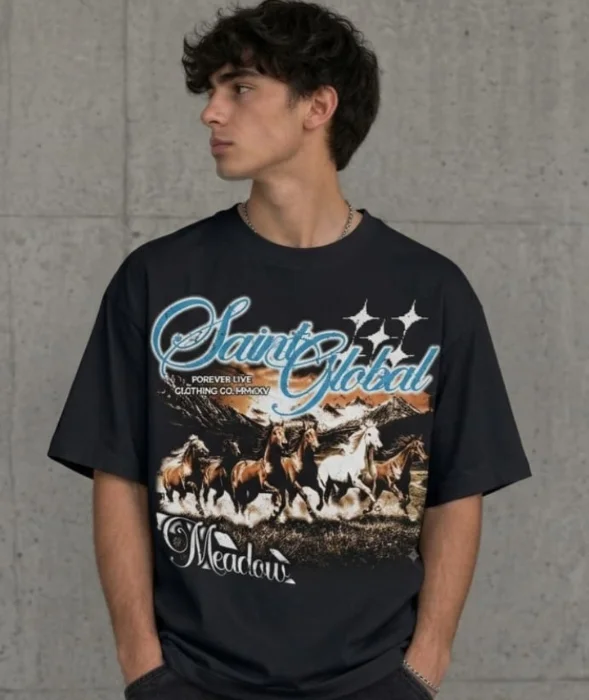 Remera Over Saint Global