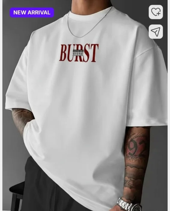 Remera Clasica Burst