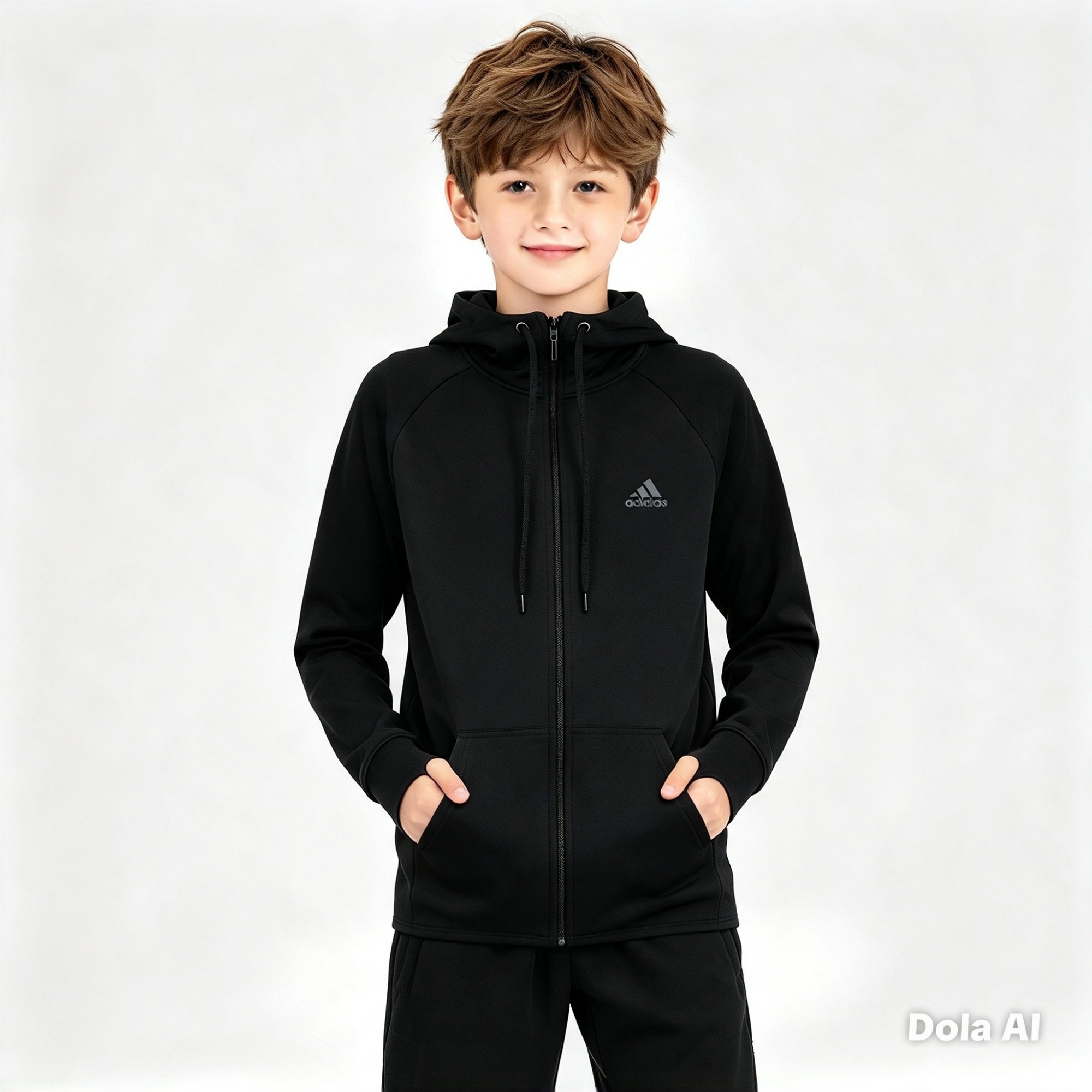 Campera Lycra Premiun Deportivo sin Frisa - Imagen 2