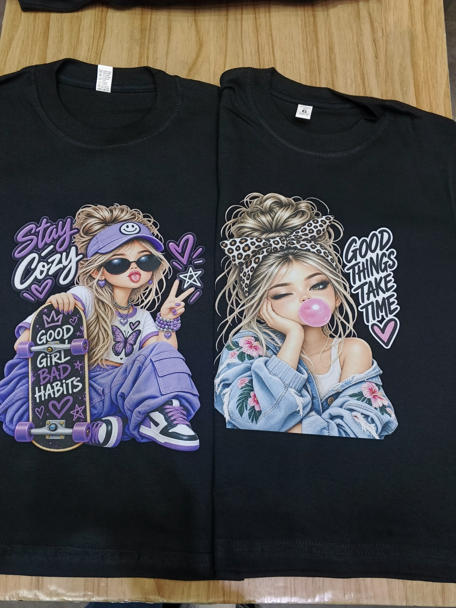 Remeras Oversize Nena - Imagen 2