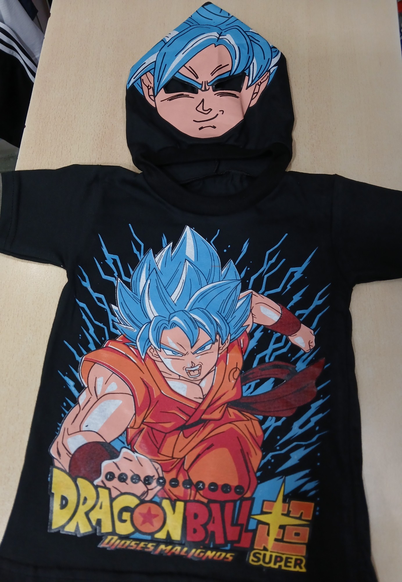Remera C/mascara Algodon Peinado - Imagen 2