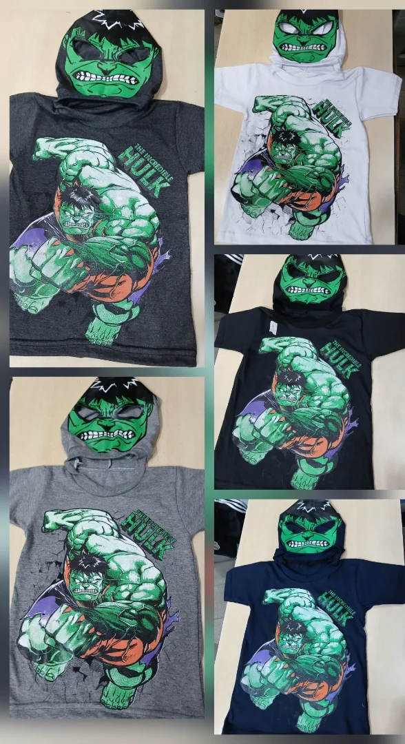 Remera C/mascara Algodon Peinado - Imagen 3